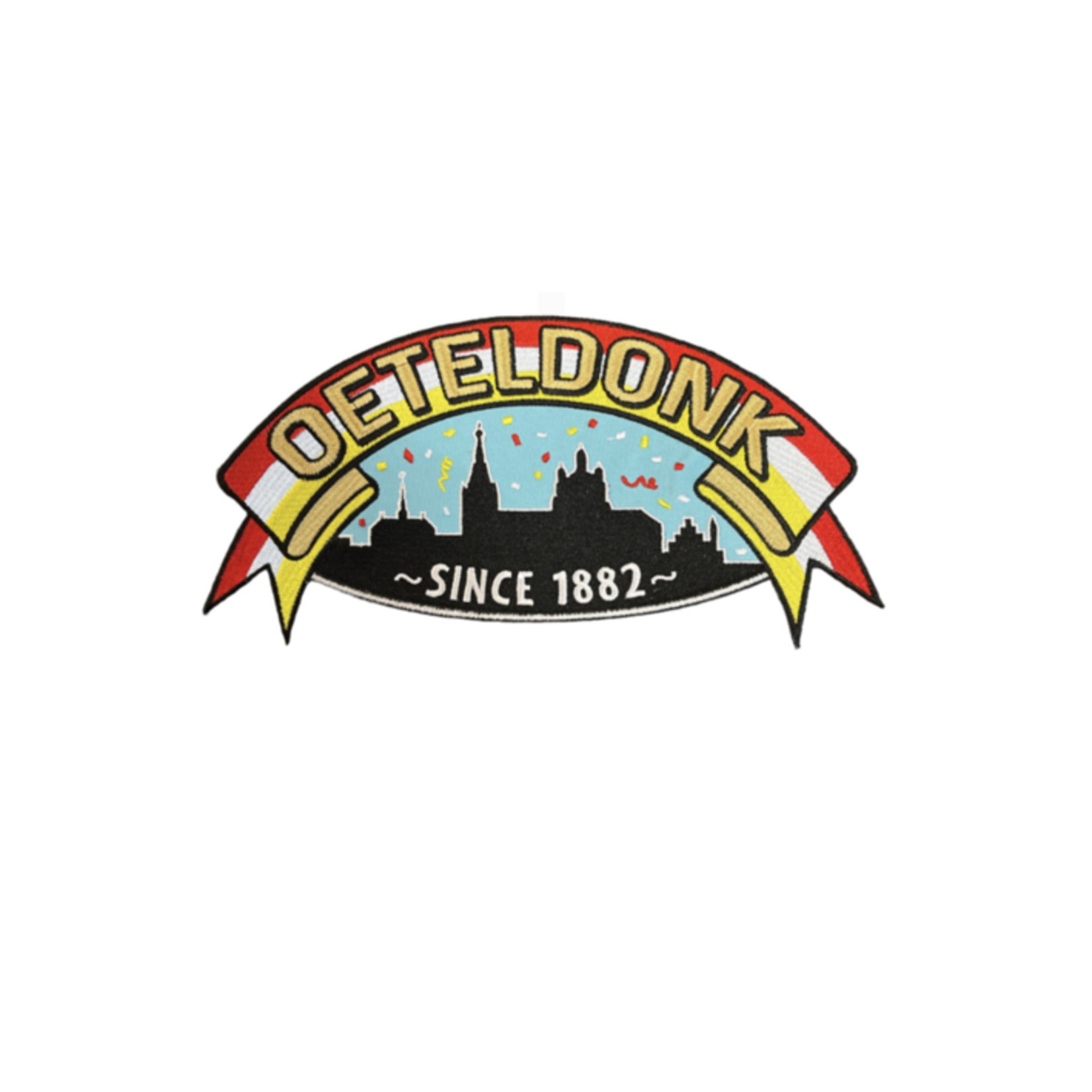 Party Planet Oeteldonk rugembleem since 1882