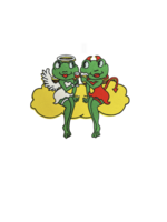 Party Planet Engel en duivel