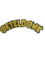 Party Planet Oeteldonk boog goud glitter