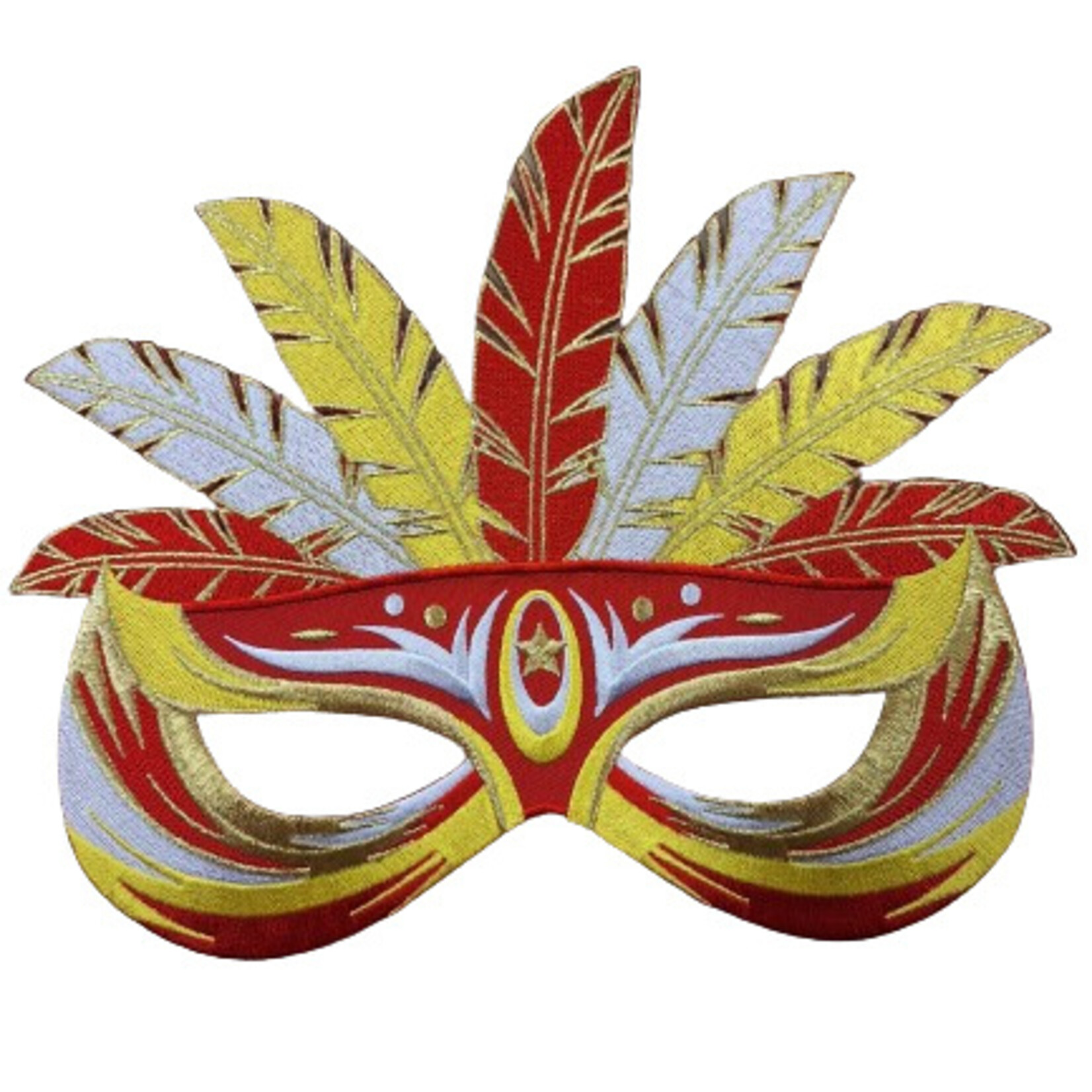 Party Planet Oeteldonks masker groot