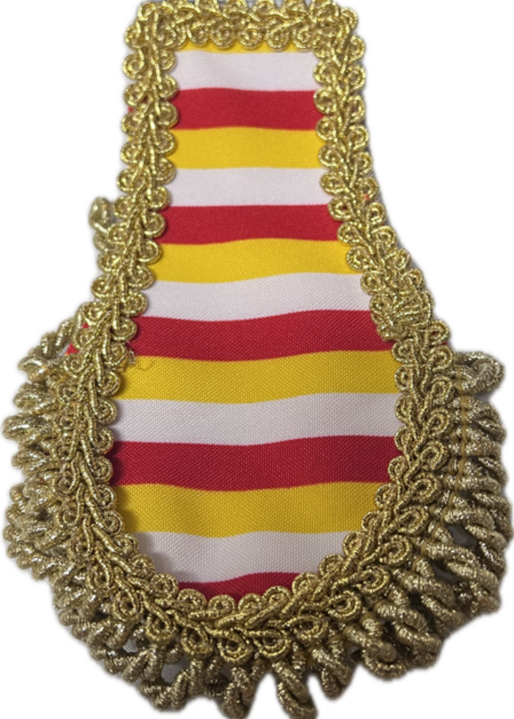 Party Planet Epauleten RWG (rood, wit, geel)