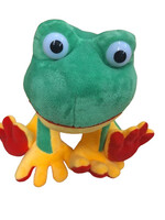 Party Planet Grote pluche kikker (20 cm)