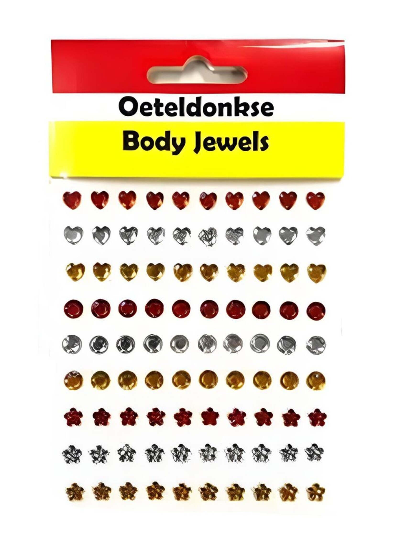 Party Planet Oeteldonk body jewels