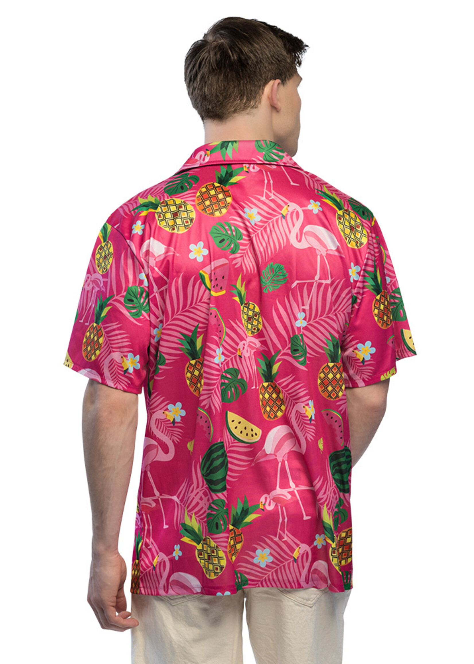 Party Planet Shirt Summer flamingo (XXL)