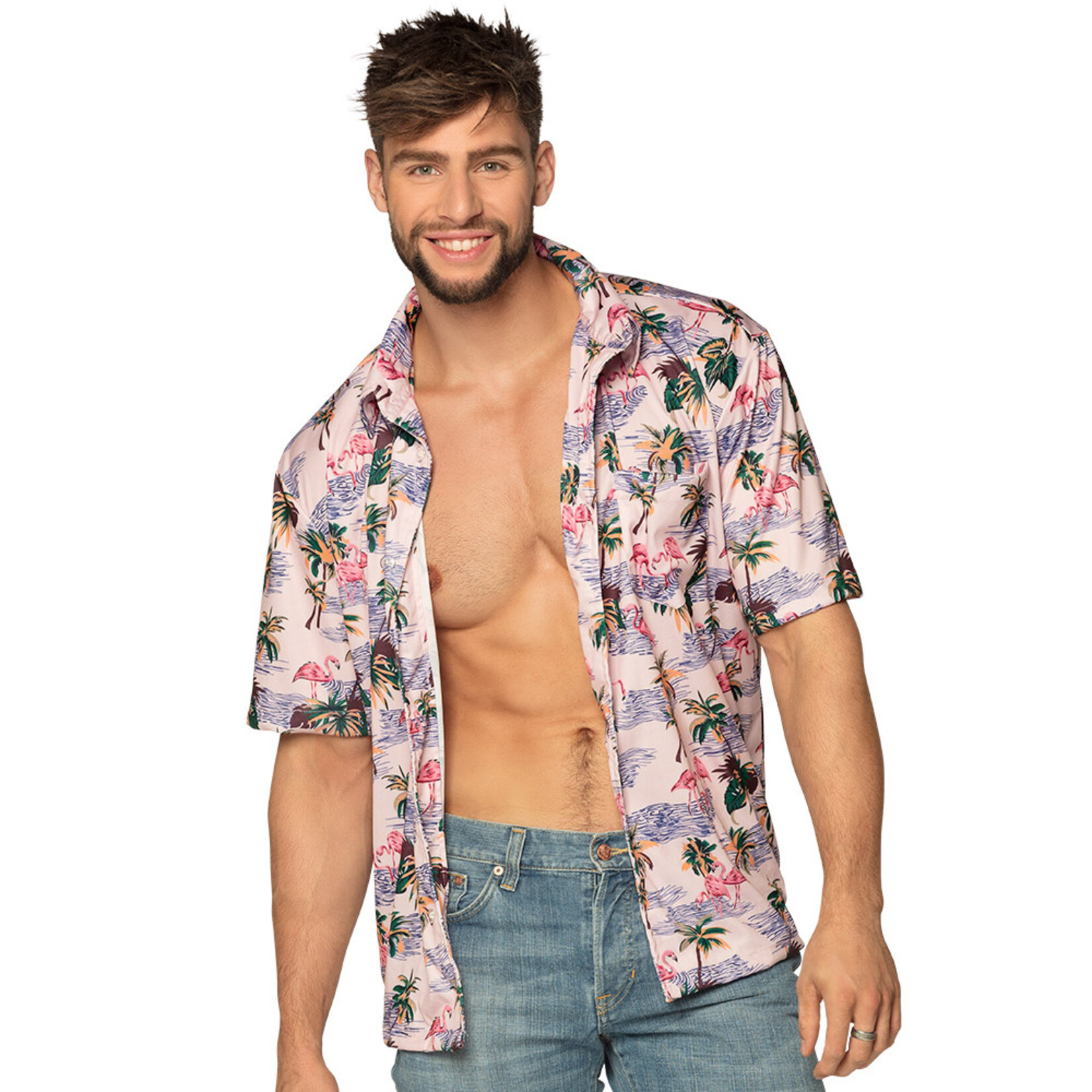 Party Planet Shirt Flamingo (M)