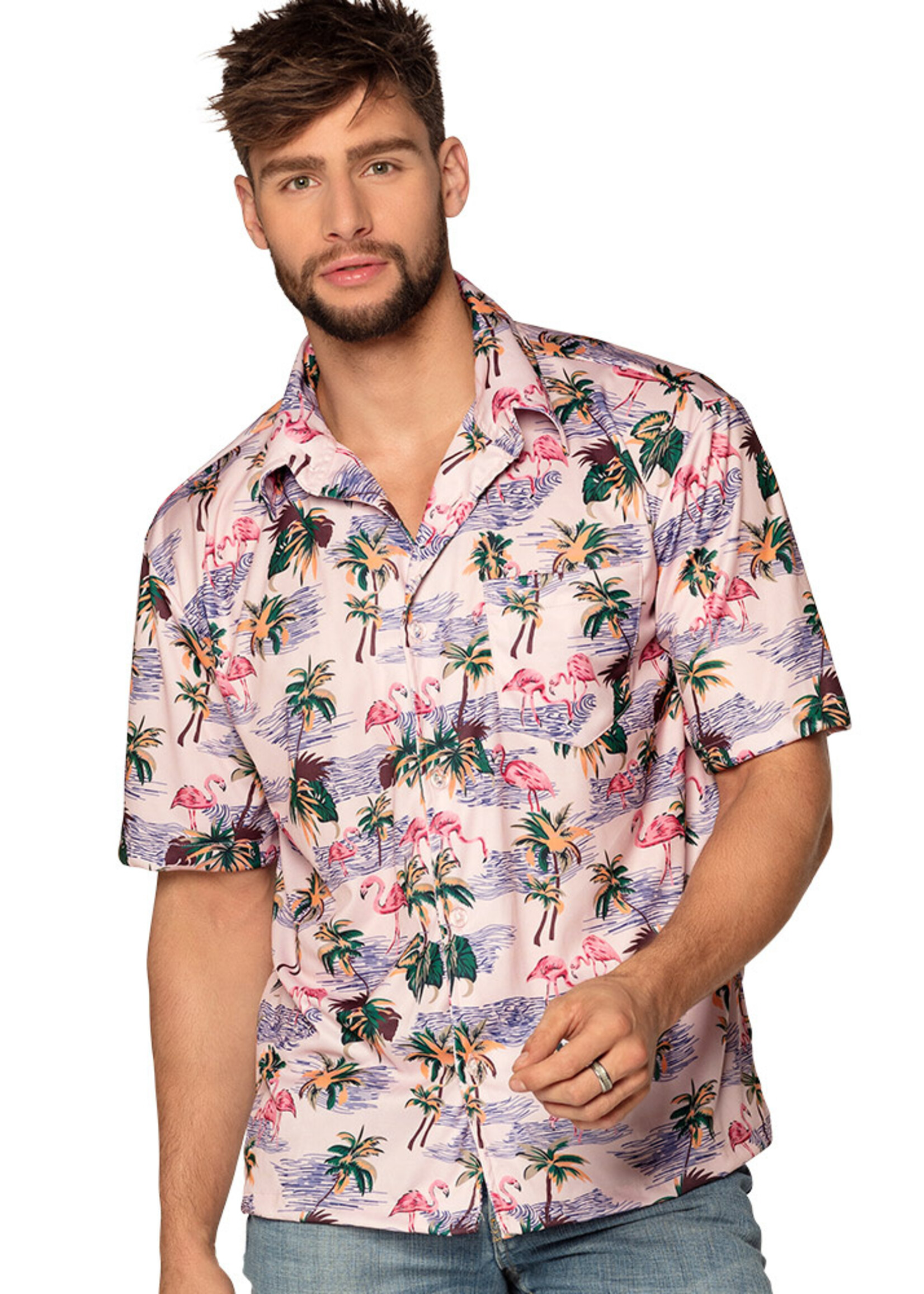 Party Planet Shirt Flamingo (M)