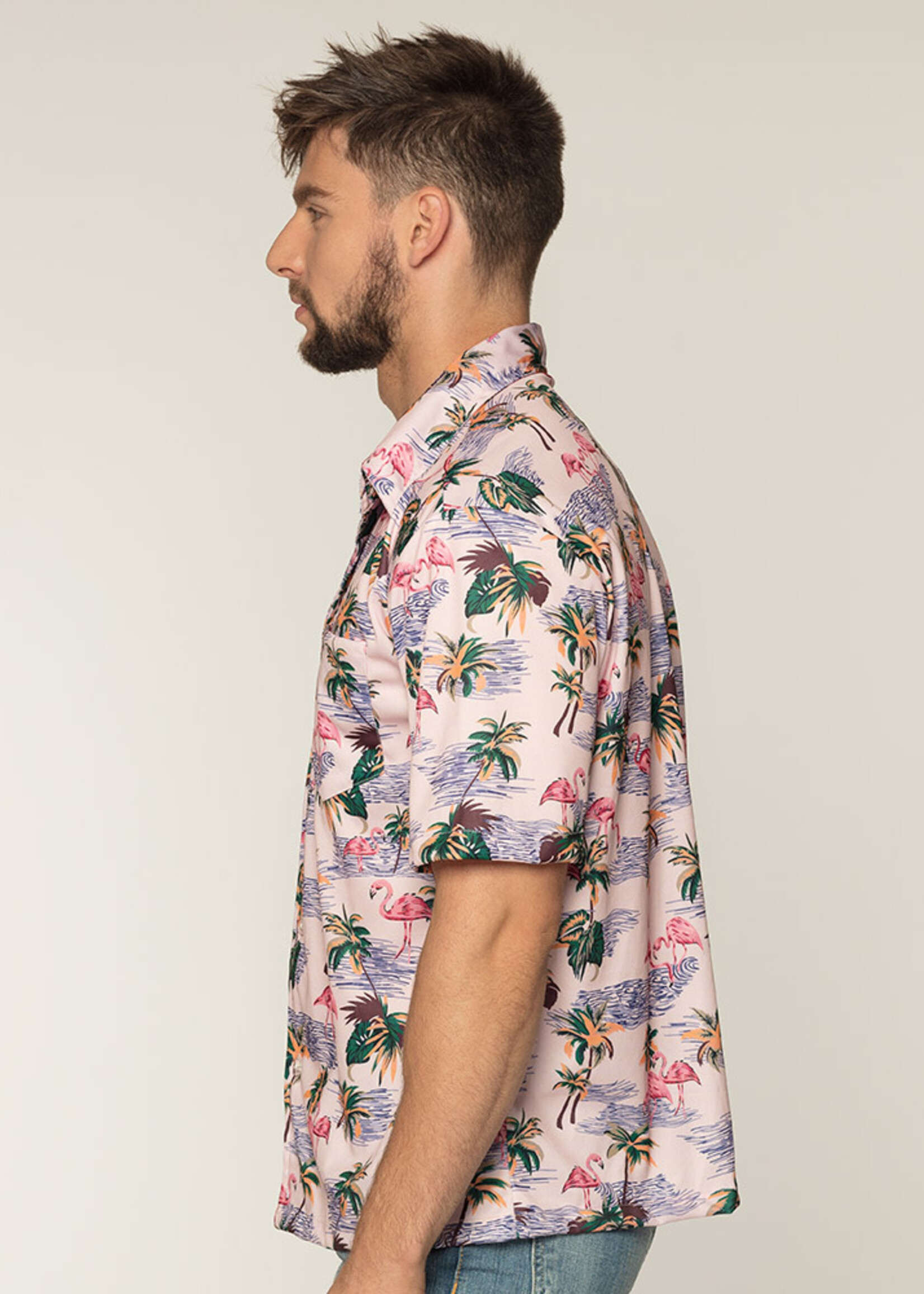 Party Planet Shirt Flamingo (L)