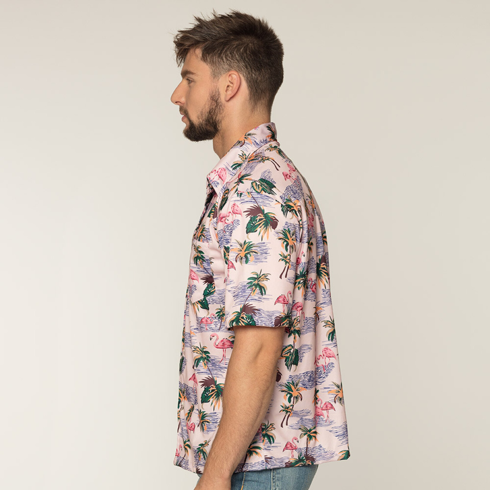 Party Planet Shirt Flamingo (XL)