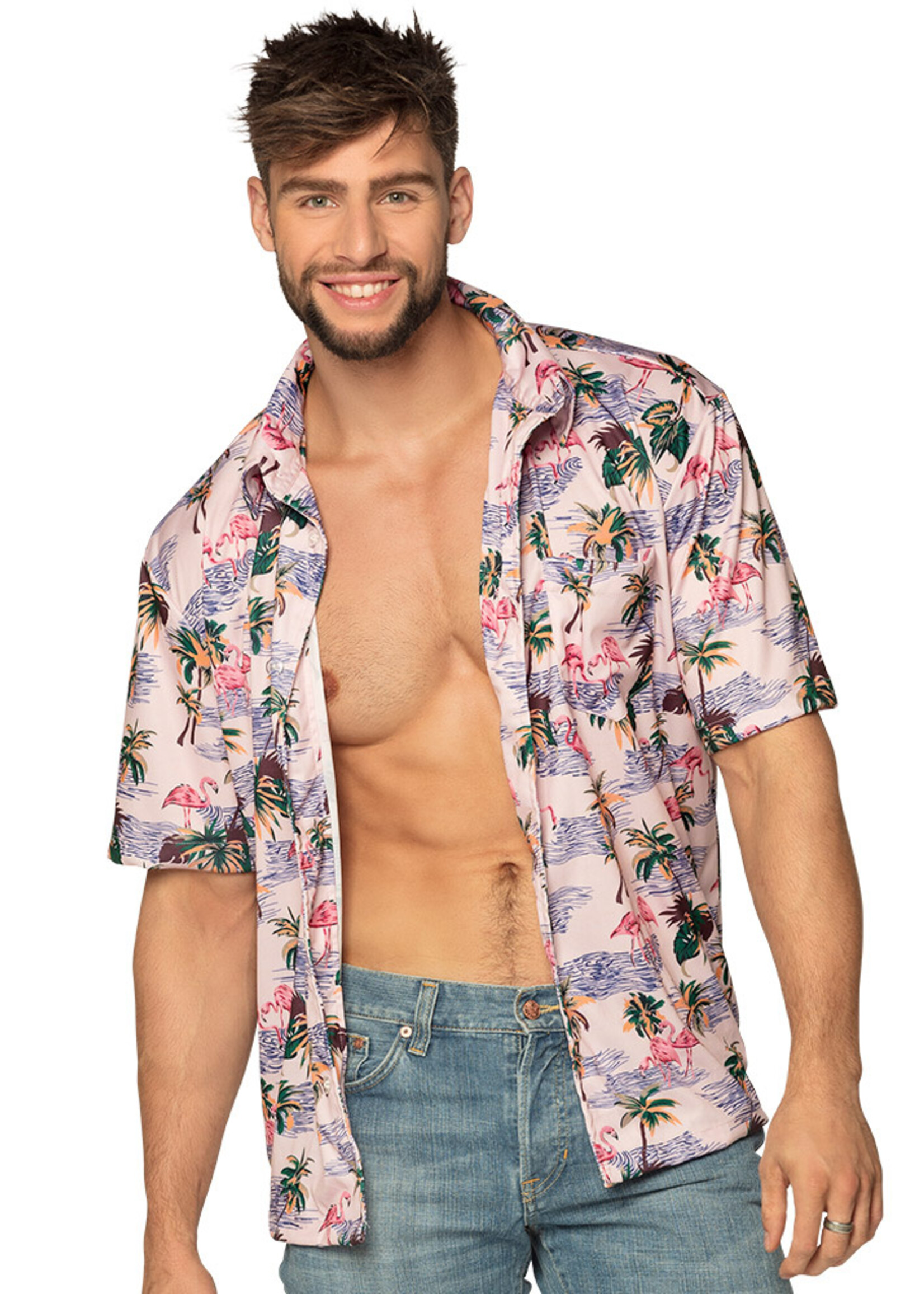 Party Planet Shirt Flamingo (XL)