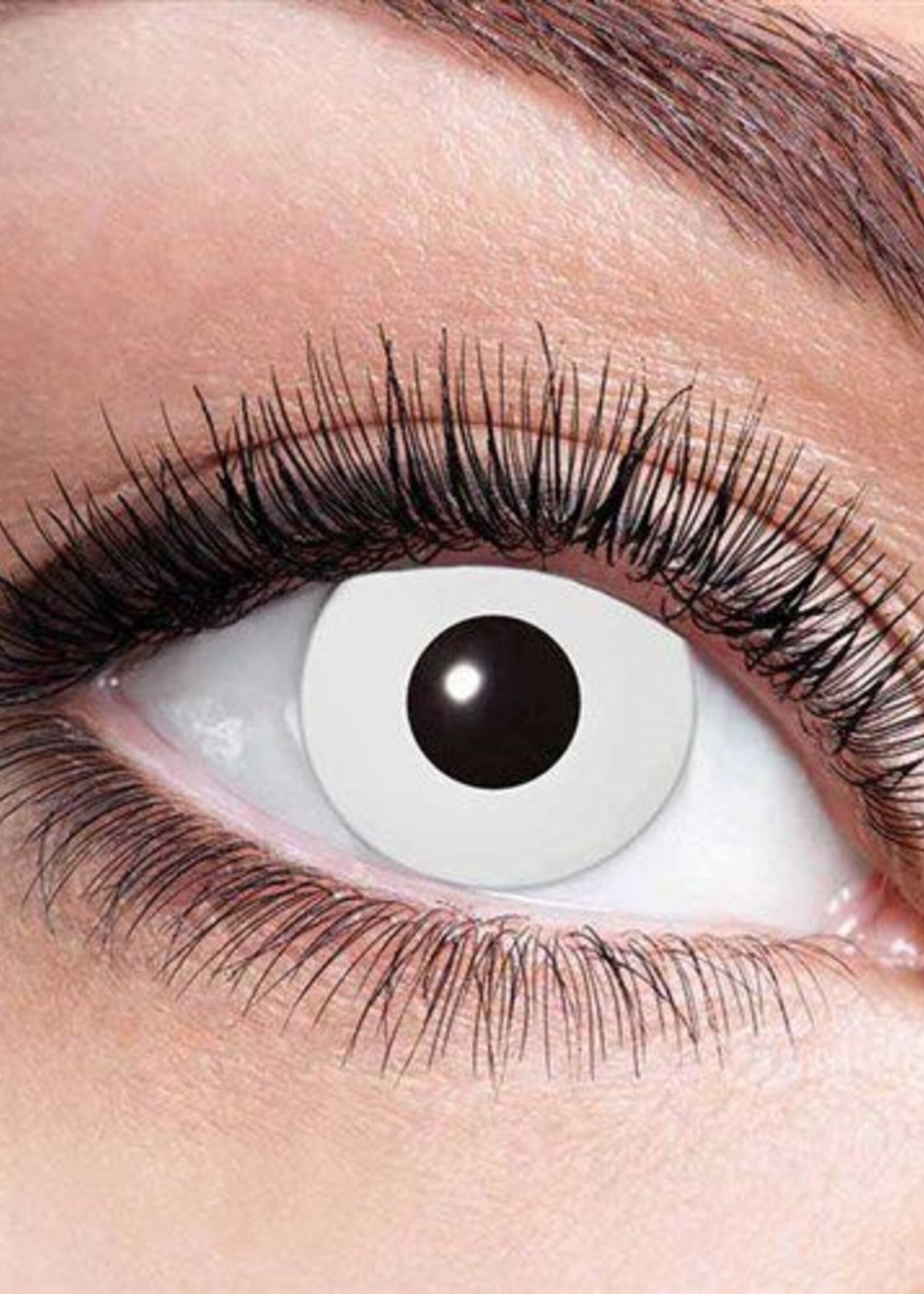 Party Planet White zombie maandlenzen