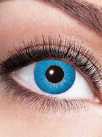 Party Planet Electro blue maandlenzen