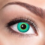 Party Planet Magic green eye maandlenzen
