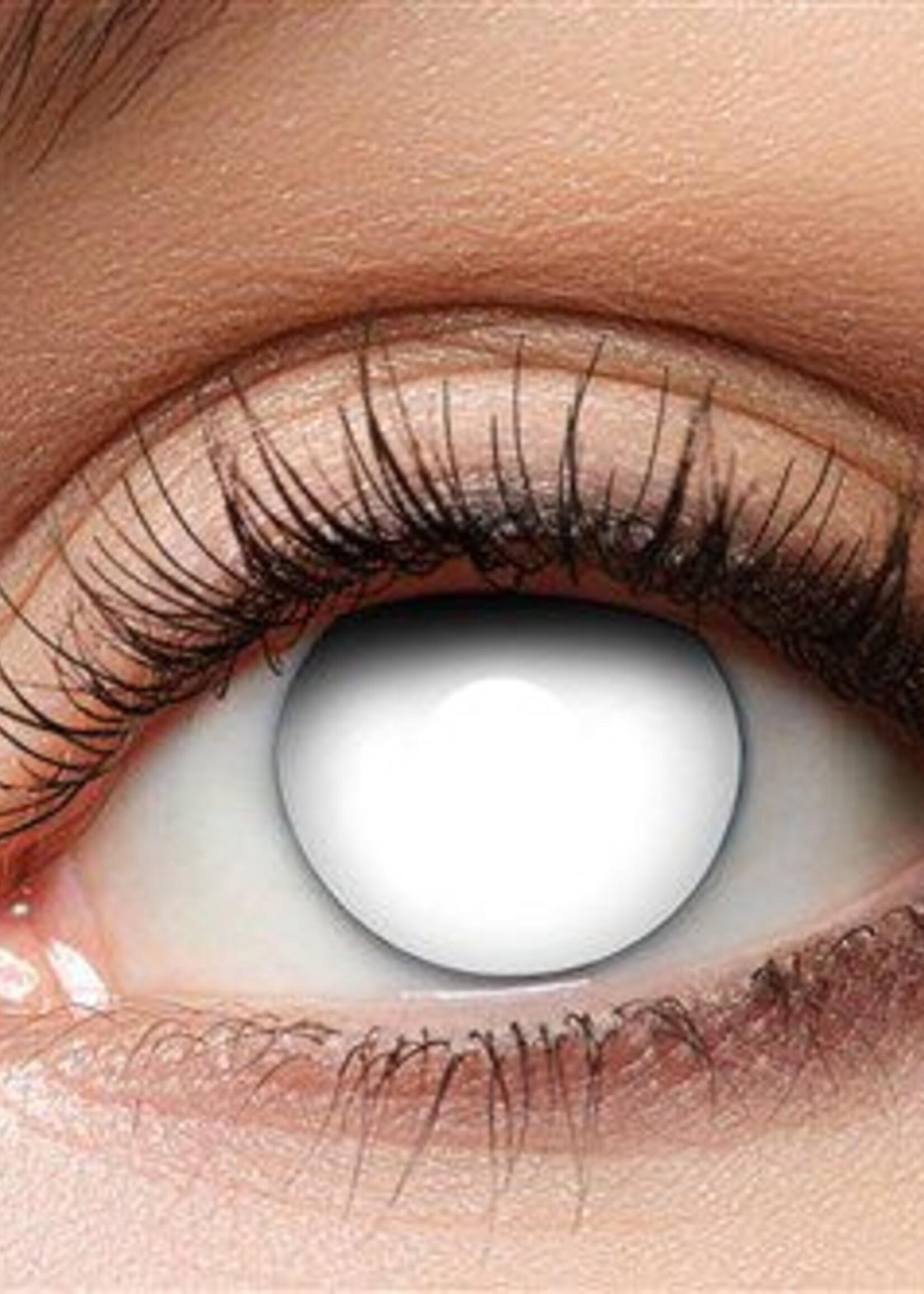 Party Planet Blind white visible maandlenzen