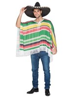 Party Planet Mexicaanse poncho (M/L)