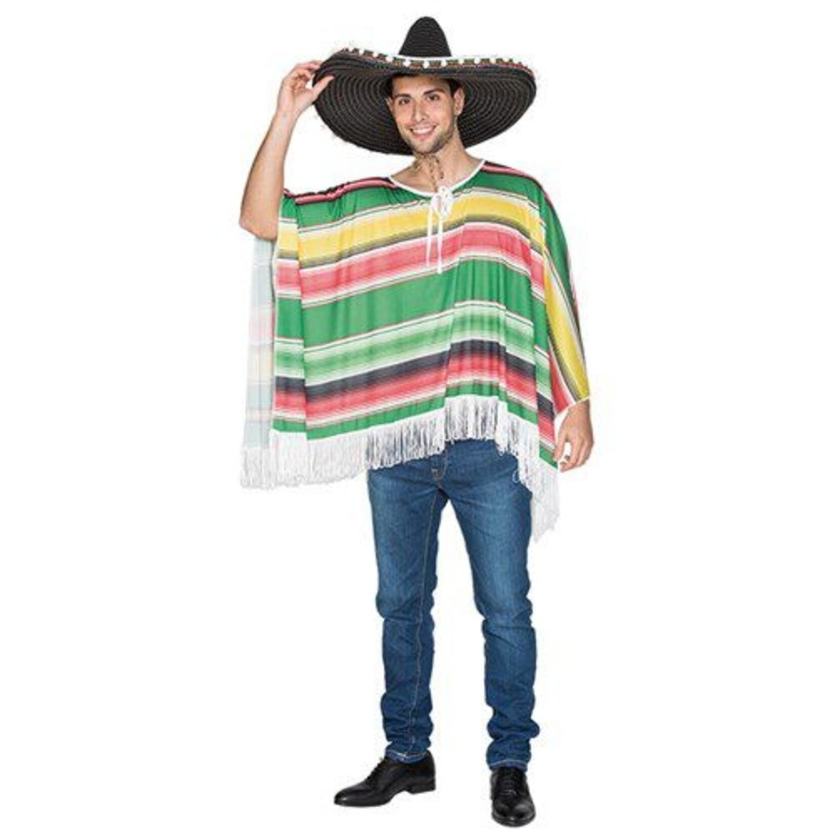 Party Planet Mexicaanse poncho (M/L)