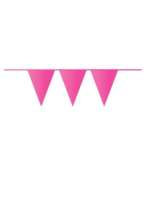 Party  Planet Vlaggenlijn PE hardroze (10m)