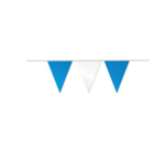 Party Planet Vlaggenlijn PE blauw/wit (10m)