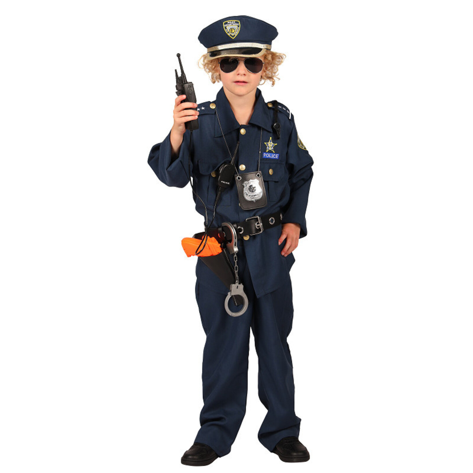 Party Planet Politie kinder costuum