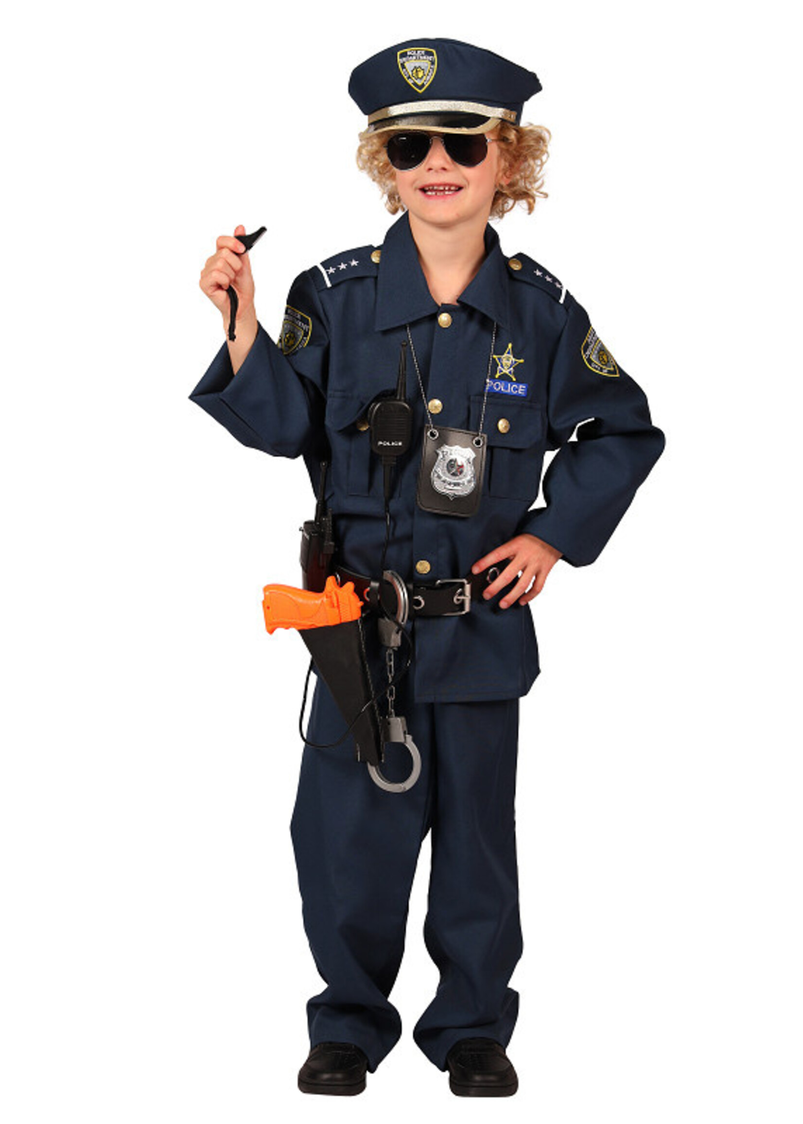 Party  Planet Politie kinder costuum