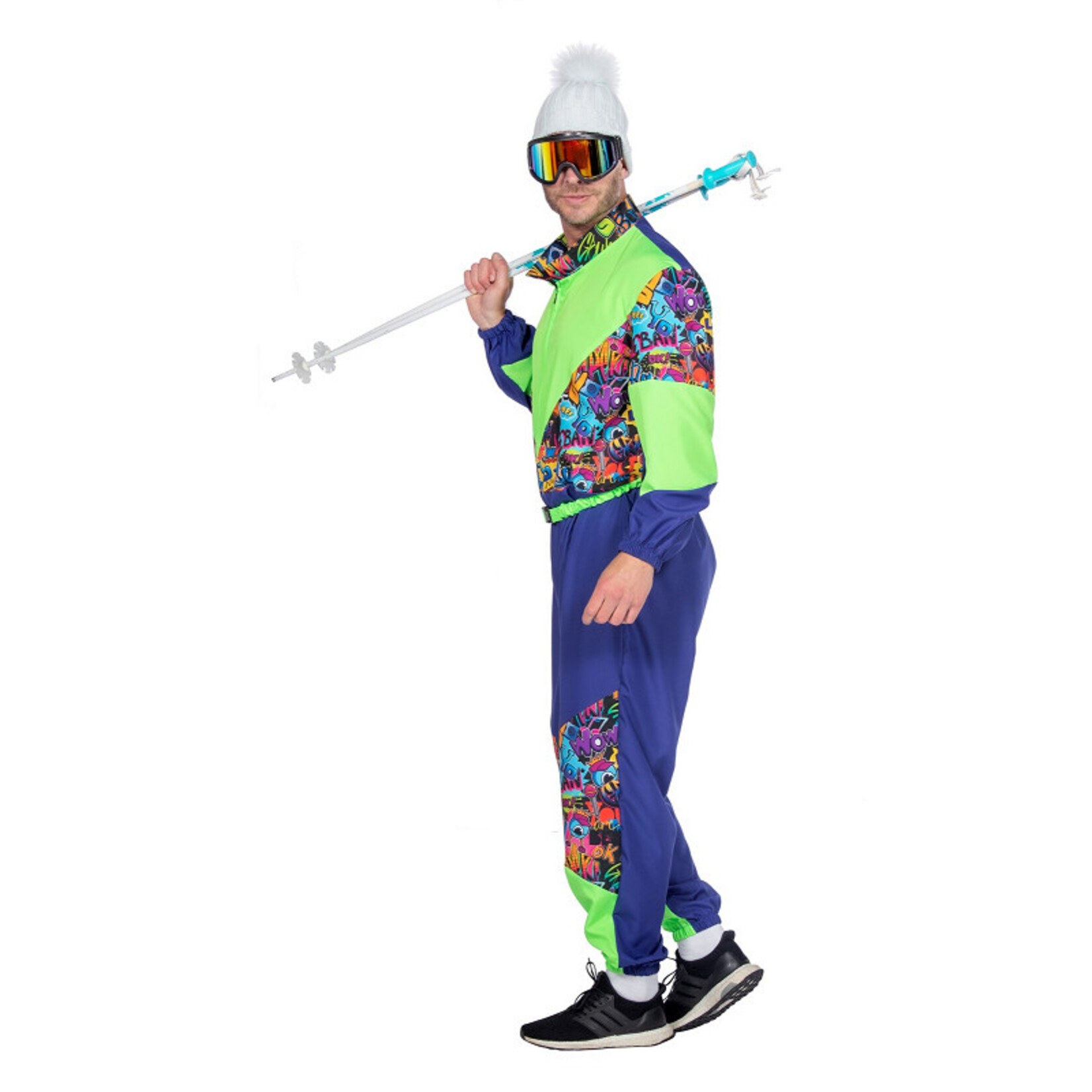 Party Planet Retro skipak 80's print