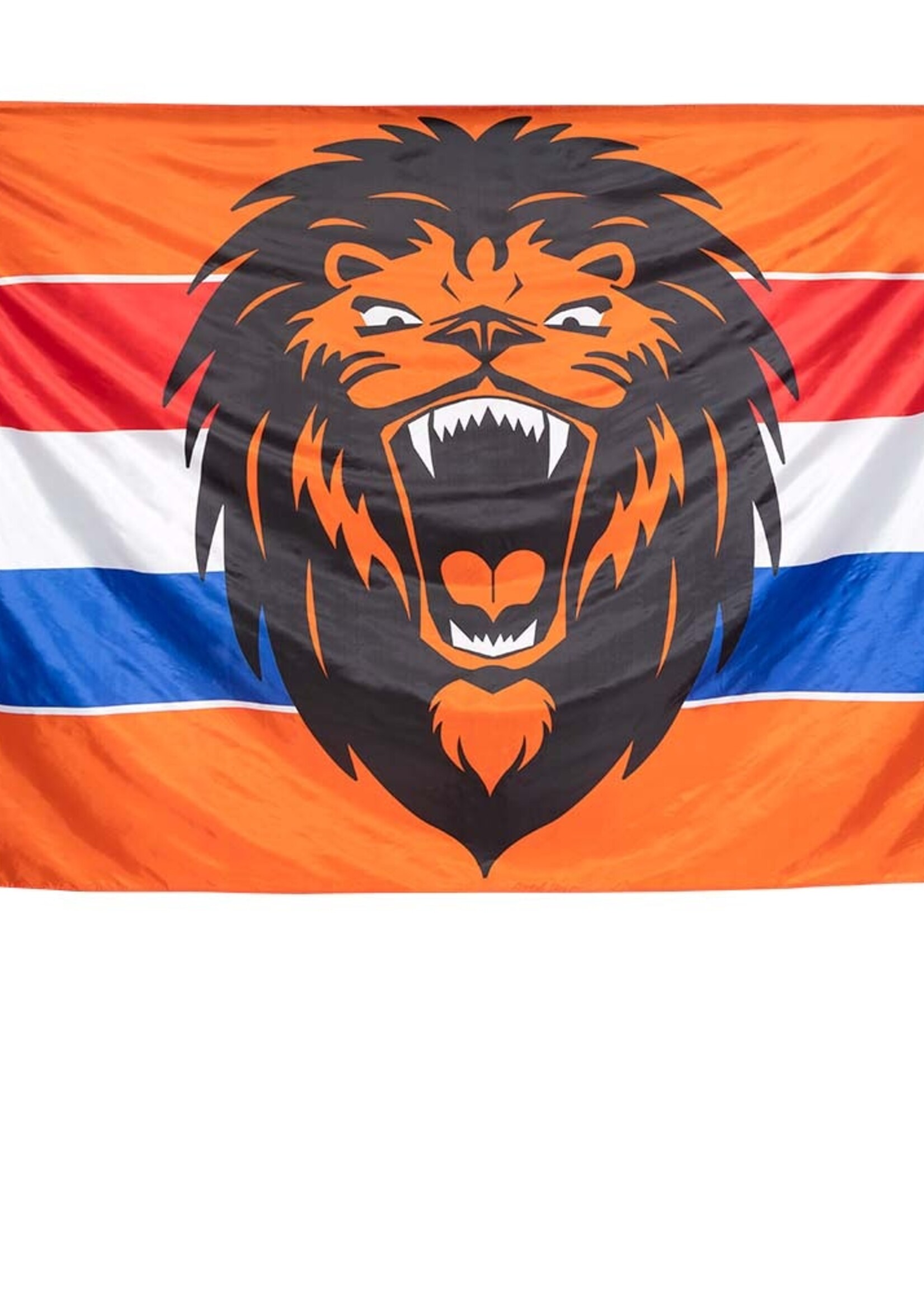 Party  Planet Polyester reuzenvlag Brullende leeuw