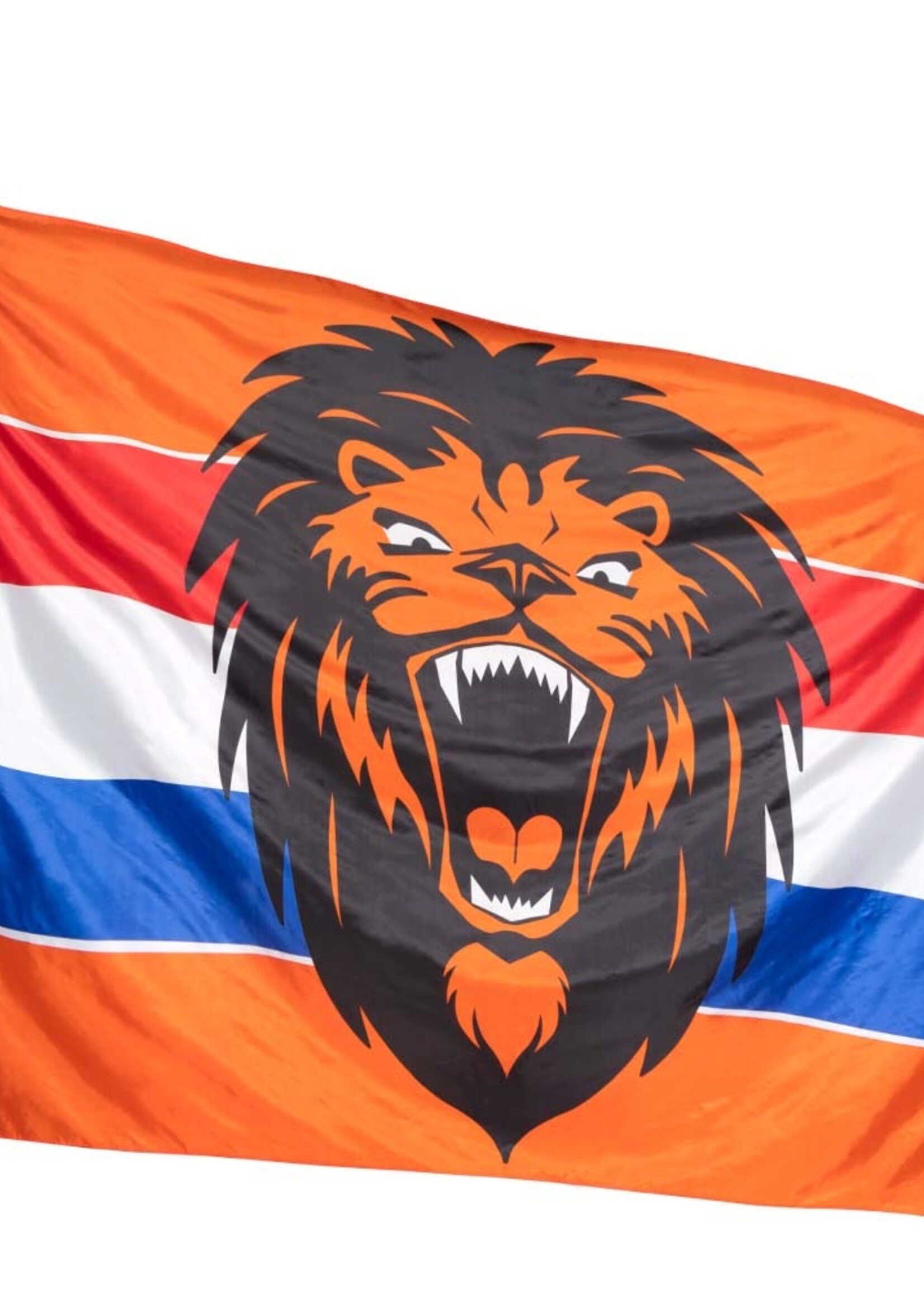 Party  Planet Polyester reuzenvlag Brullende leeuw