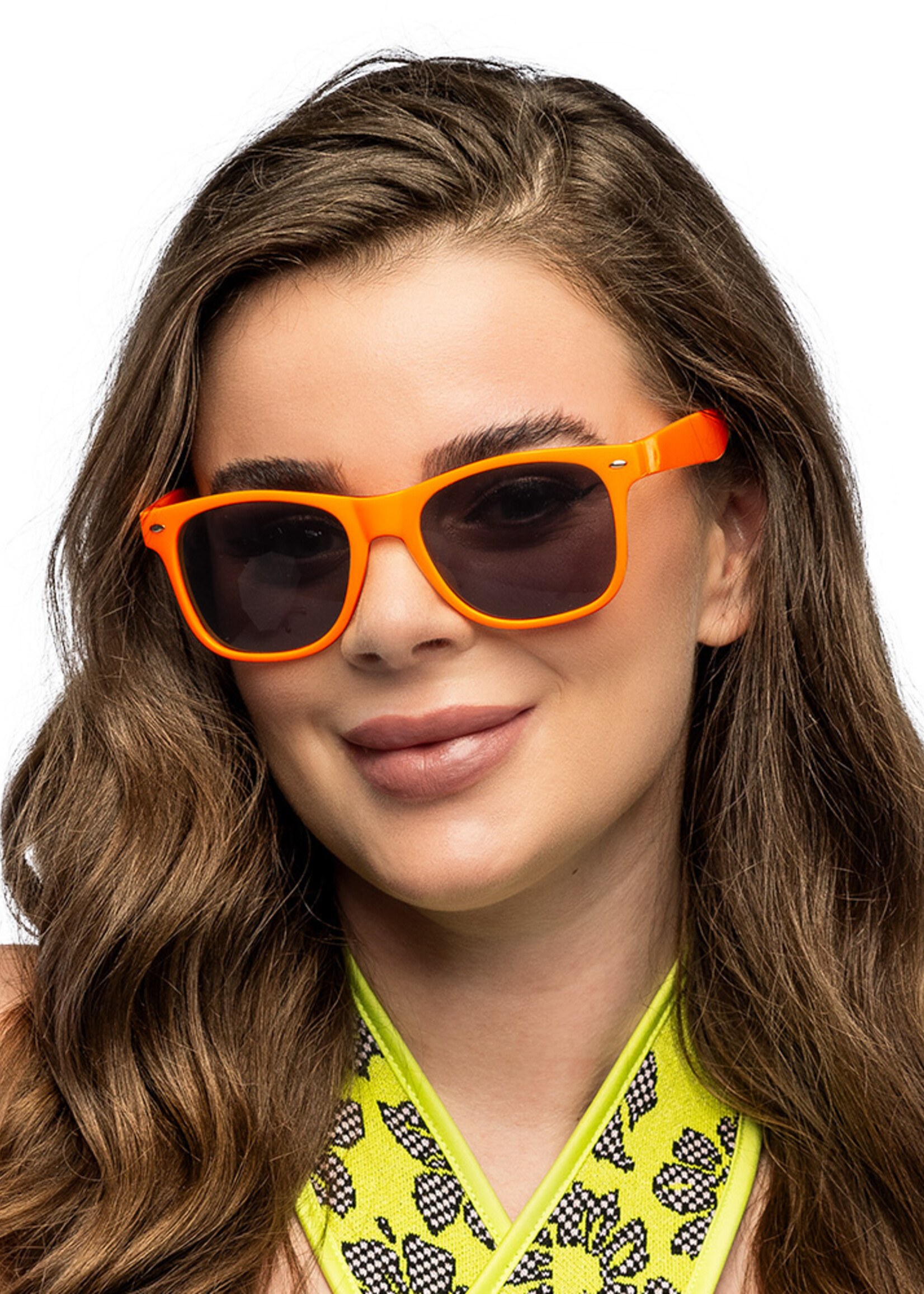 Party  Planet Partybril oranje