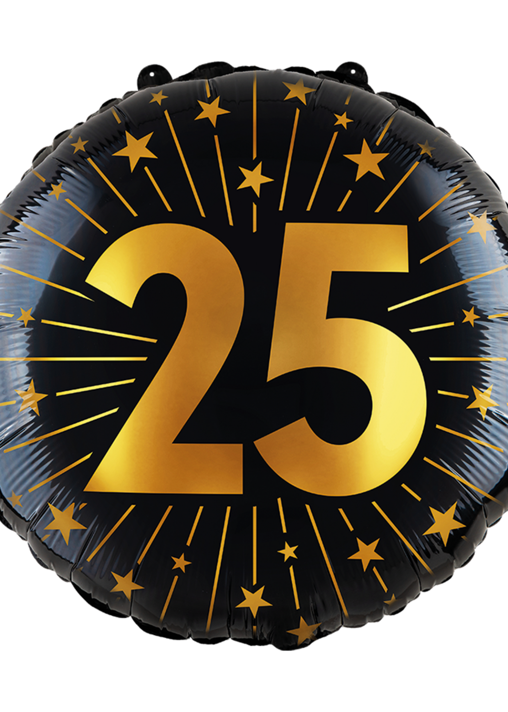 Party  Planet Folieballon 18″ - '25' Golden Celebrations