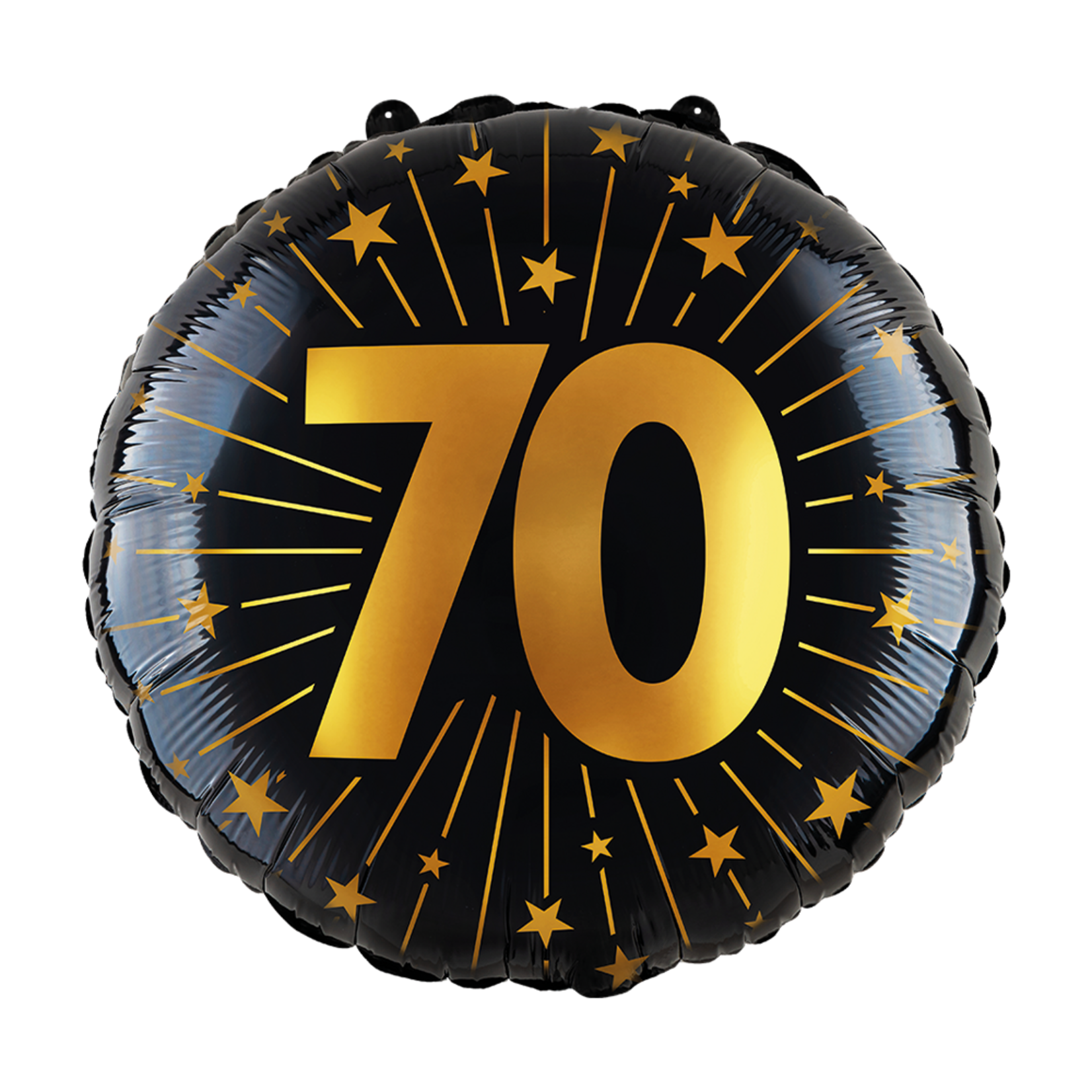 Party Planet Folieballon 18″ - '70' Golden Celebrations