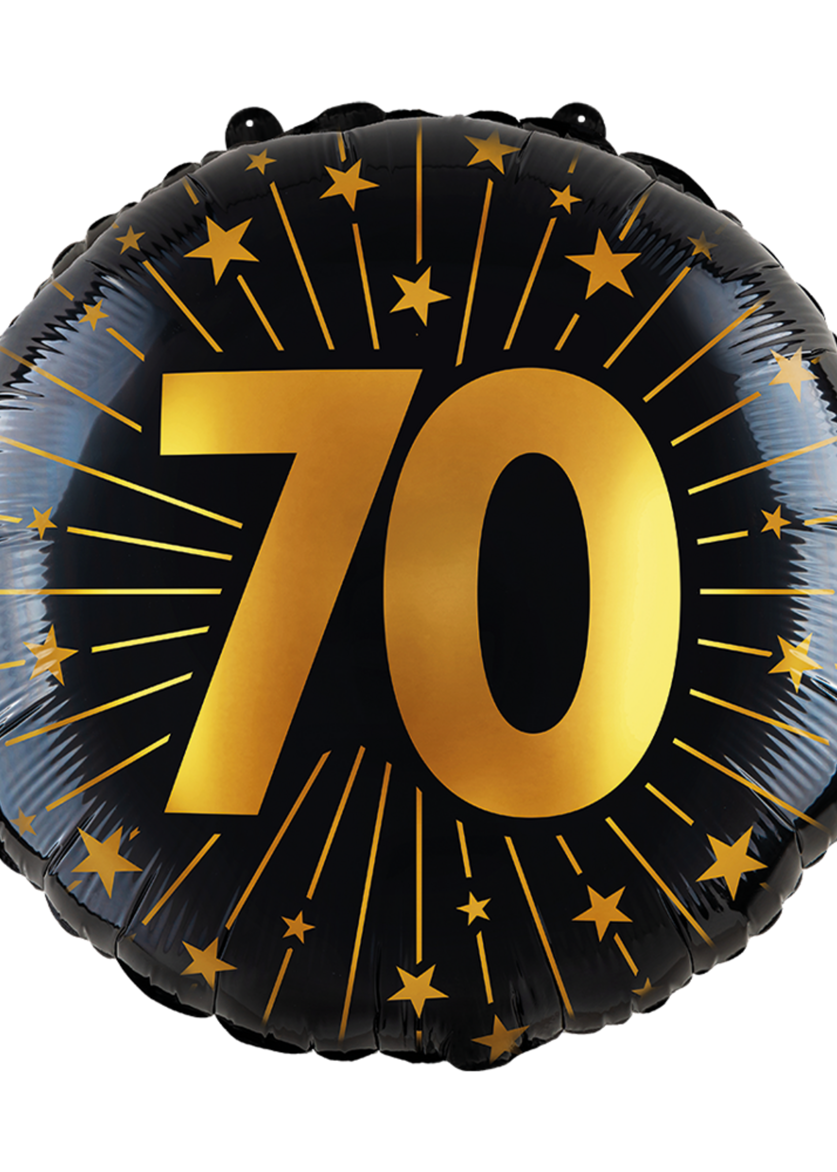 Party  Planet Folieballon 18″ - '70' Golden Celebrations