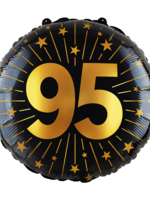 Party  Planet Folieballon 18″ - '95' Golden Celebrations