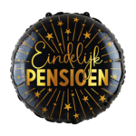 Party Planet Folieballon 18″ - Pensioen Golden Celebrations