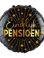 Party  Planet Folieballon 18″ - Pensioen Golden Celebrations