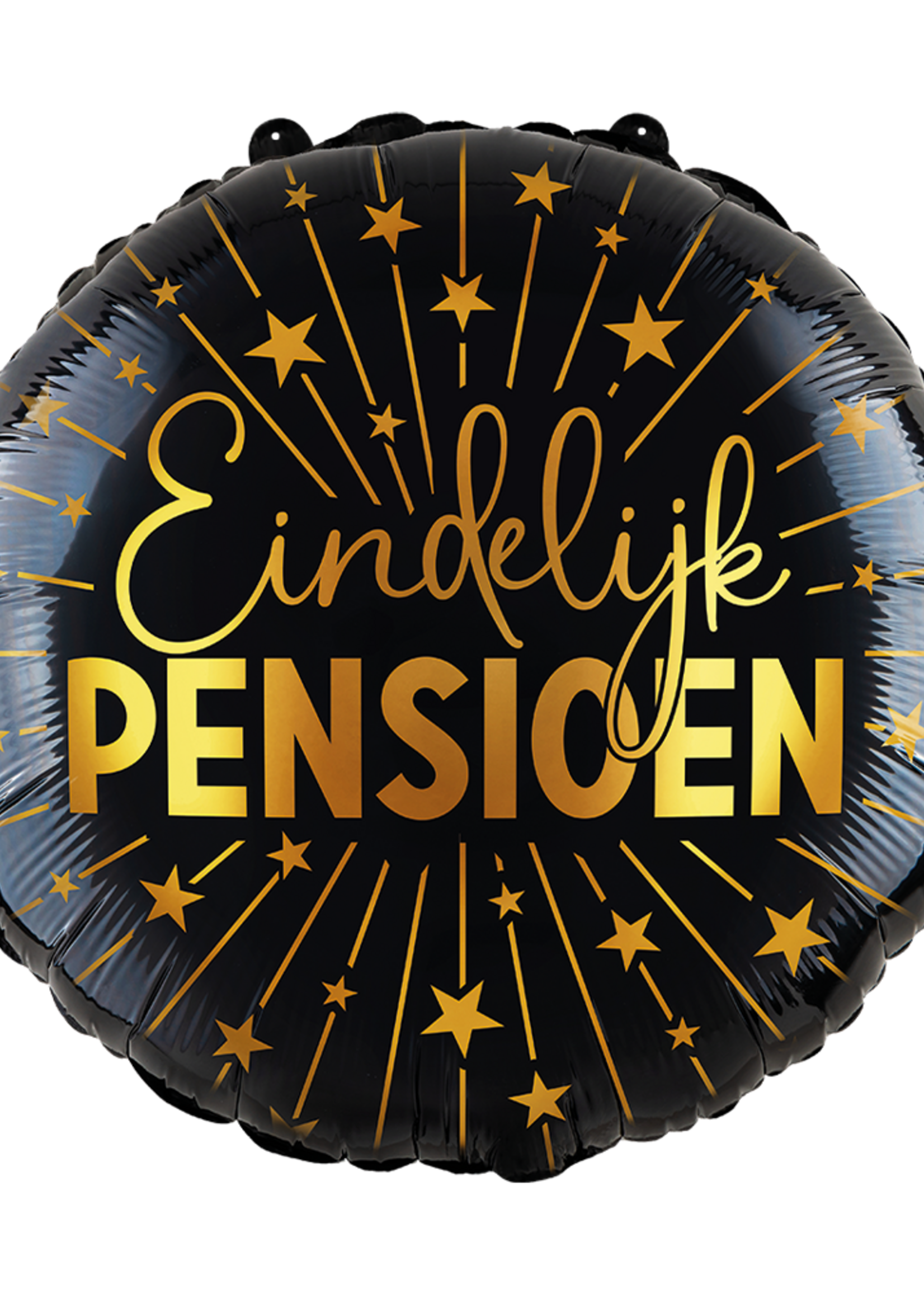 Party  Planet Folieballon 18″ - Pensioen Golden Celebrations