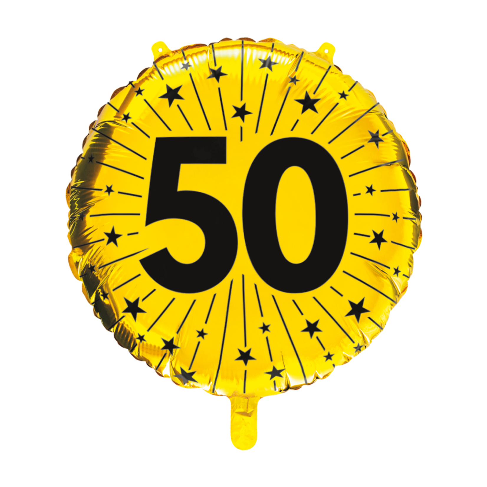 Party Planet Folieballon 18″ - '50' goud