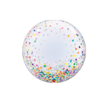 Party Planet 24" Deko Bubble Colorful Confetti Dots