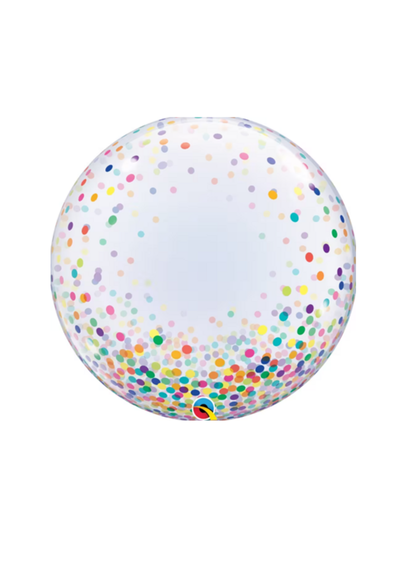 Party  Planet 24" Deko Bubble Colorful Confetti Dots