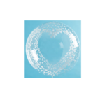 Party Planet 24" Crystal Globe Lovely Hearts