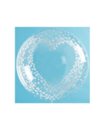 Party Planet 24" Crystal Globe Lovely Hearts