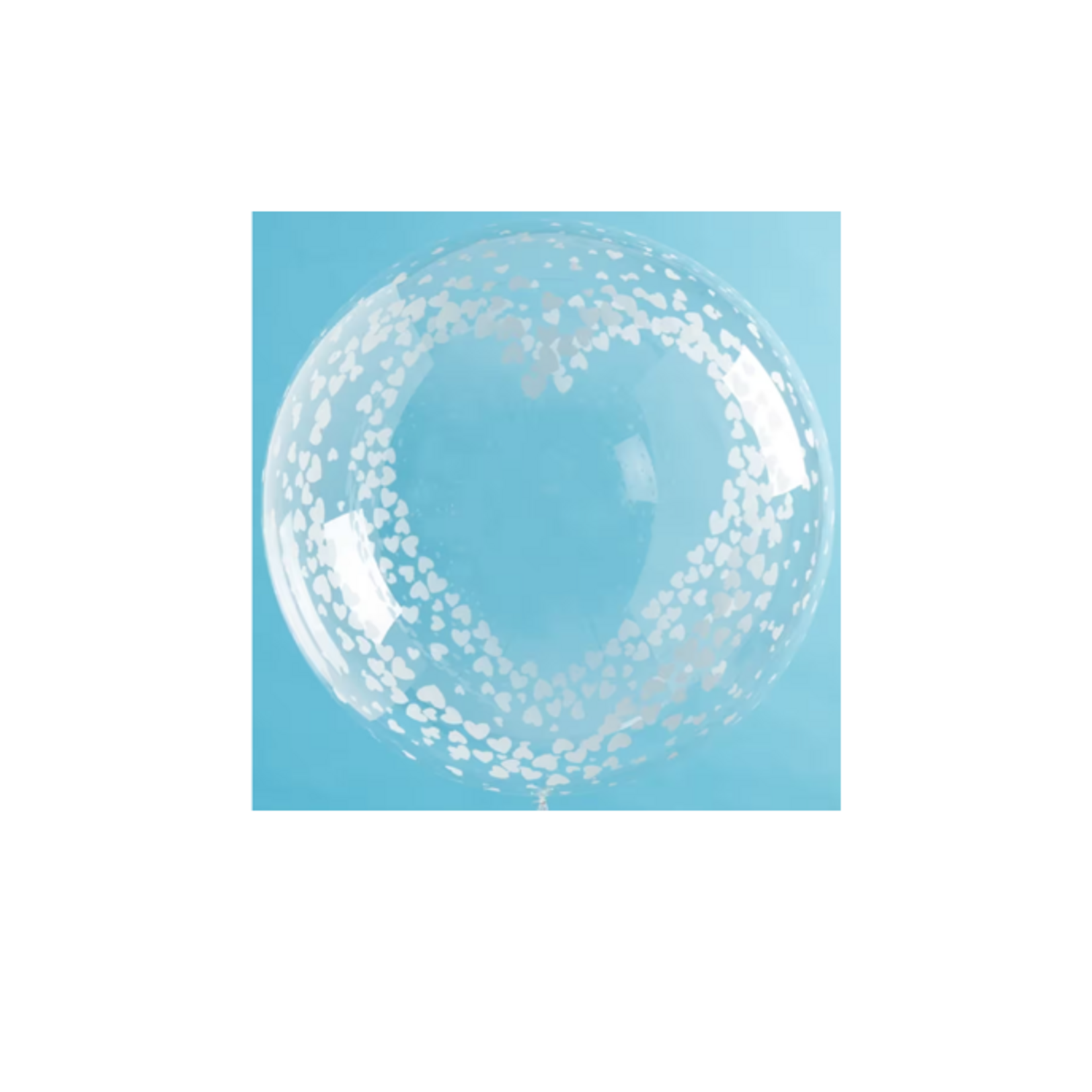 Party Planet 24" Crystal Globe Lovely Hearts