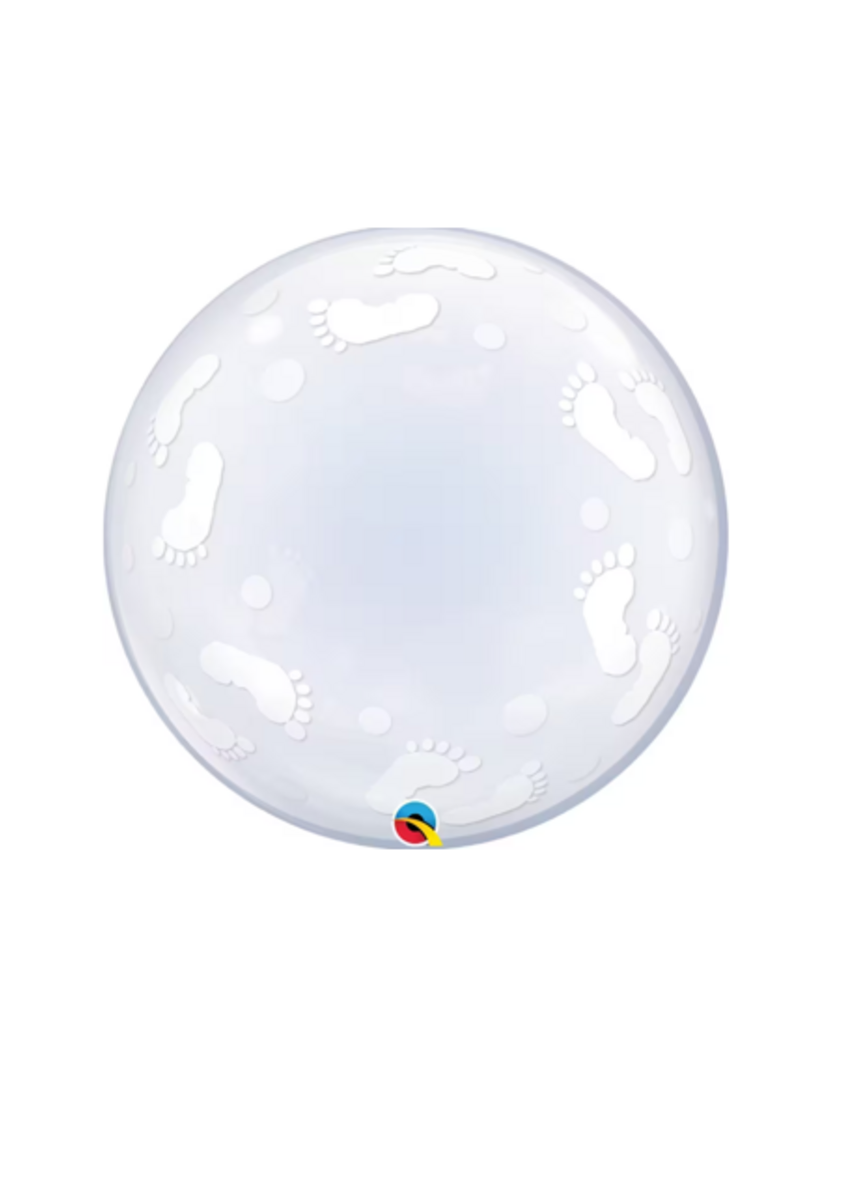 Party  Planet 24" Deko Bubble Baby Footprints
