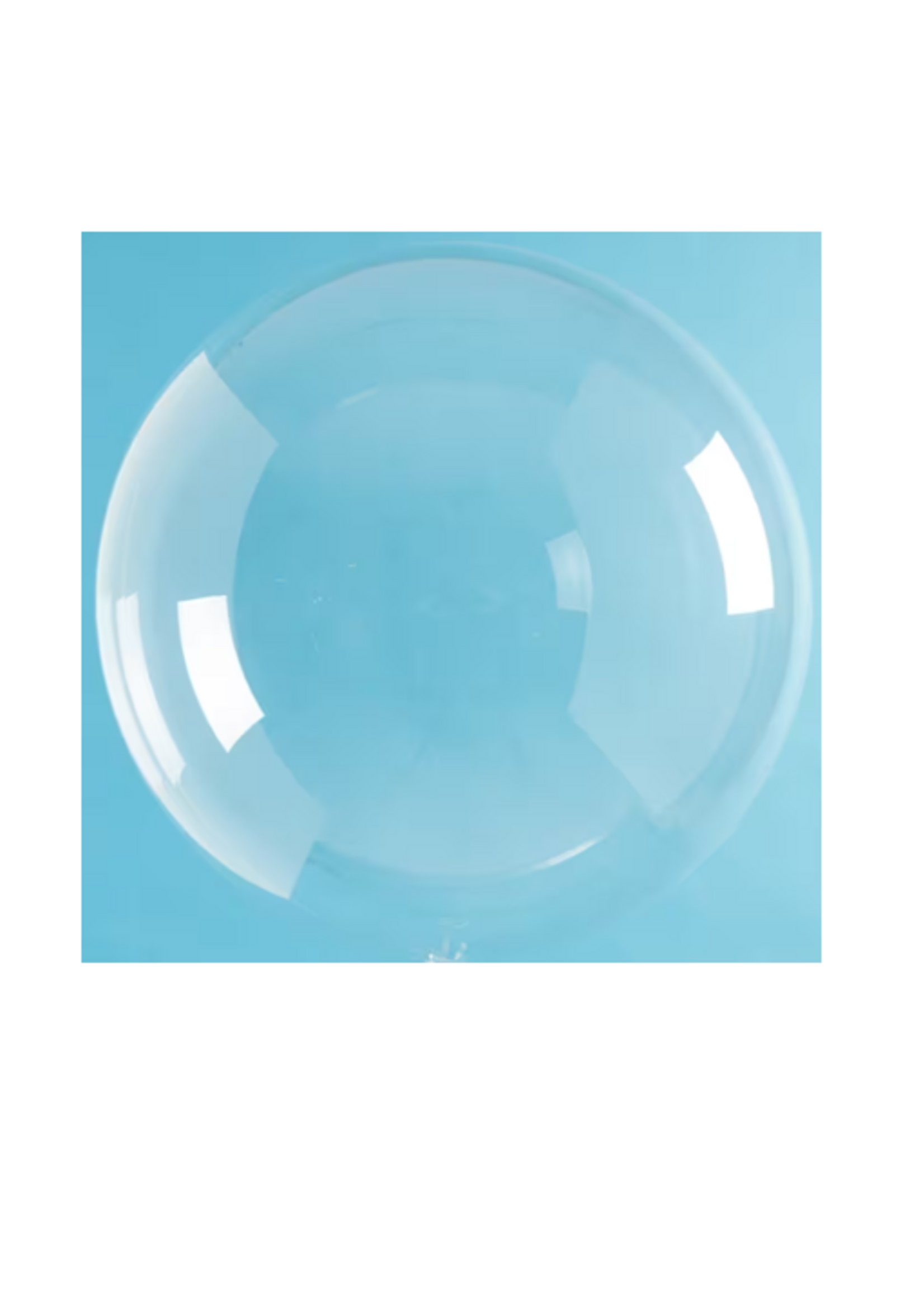 Party  Planet 24" Crystal Globe transparent
