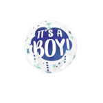 Party Planet 24" Crystal Globe "It's a boy"