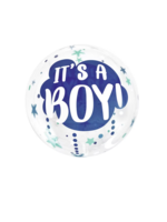 Party Planet 24" Crystal Globe "It's a boy"