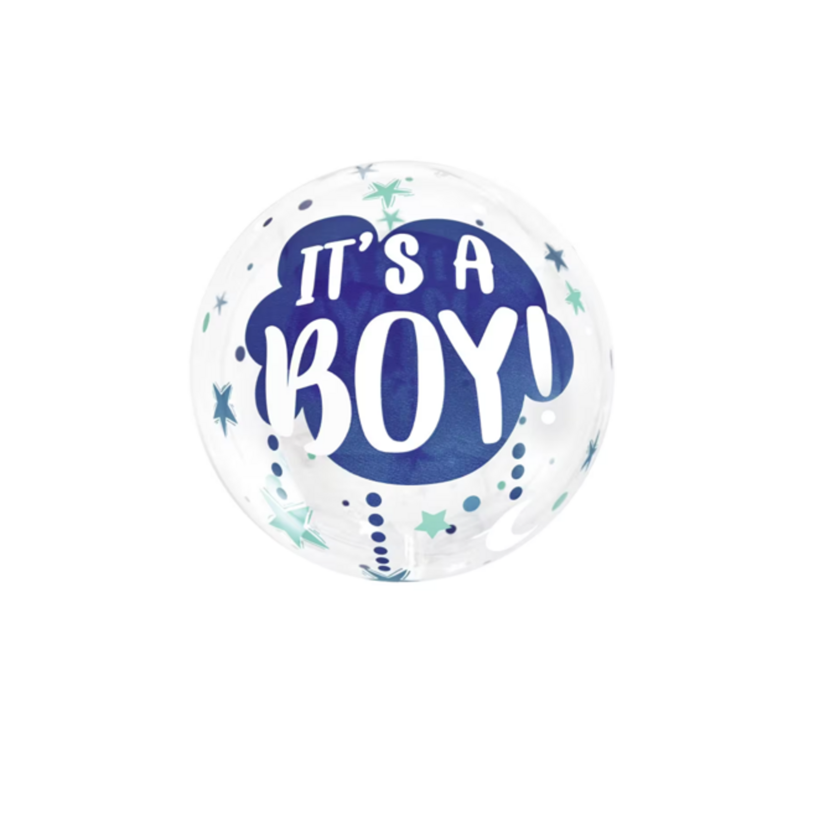Party Planet 24" Crystal Globe "It's a boy"