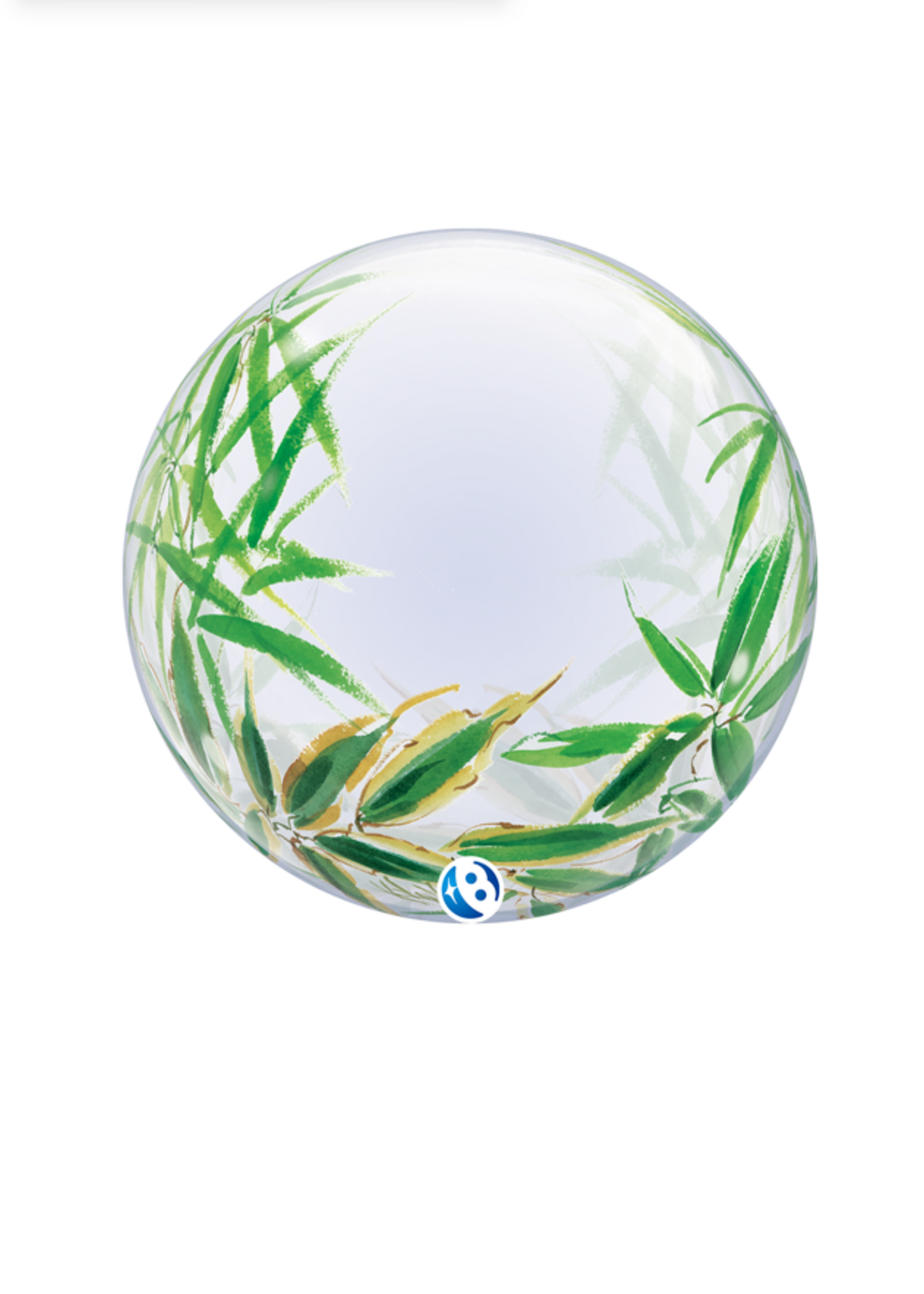 Party  Planet 24" Deco Bubble Kyoko Bamboo Leaves