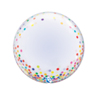Party Planet 24" Deco Bubble Colorful Confetti Dots