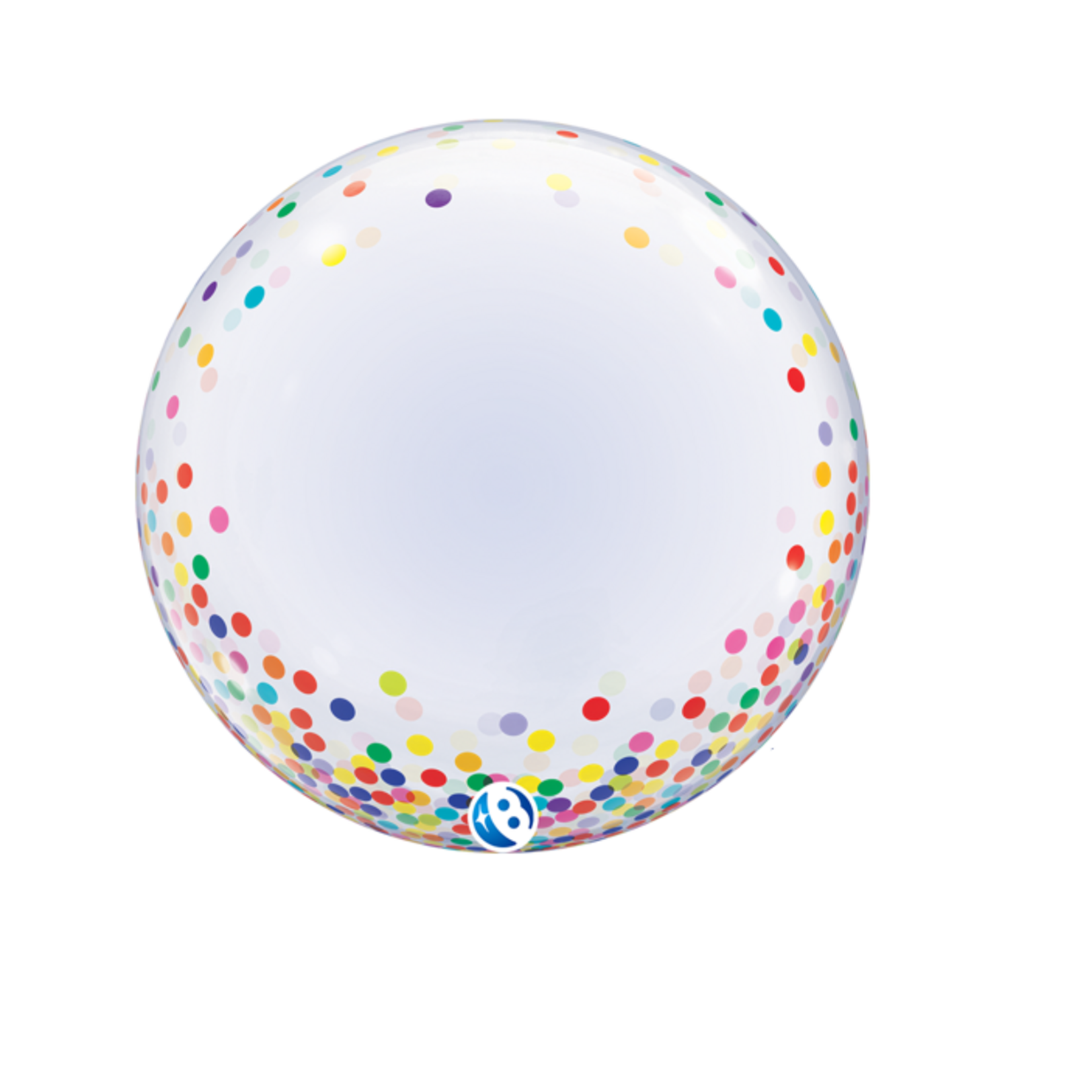 Party Planet 24" Deco Bubble Colorful Confetti Dots