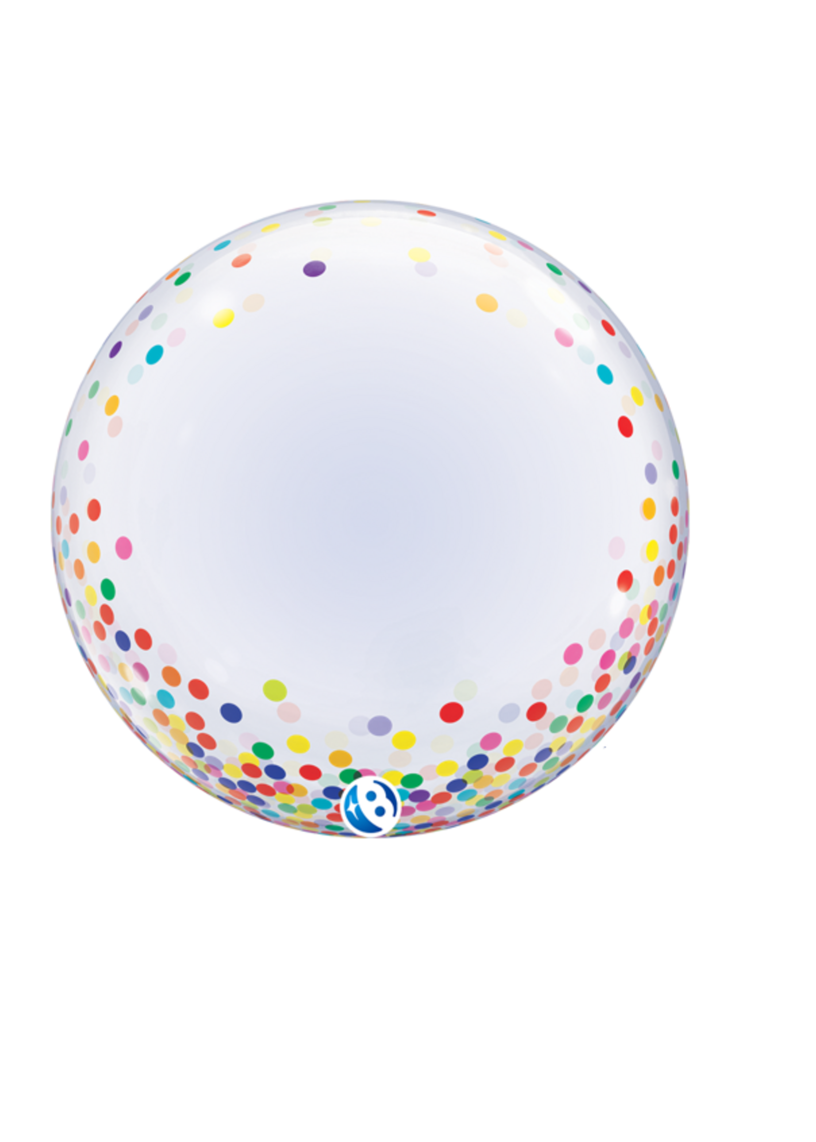 Party  Planet 24" Deco Bubble Colorful Confetti Dots