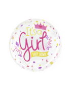 Party Planet 24" Crystal Globe "It's a Girl"